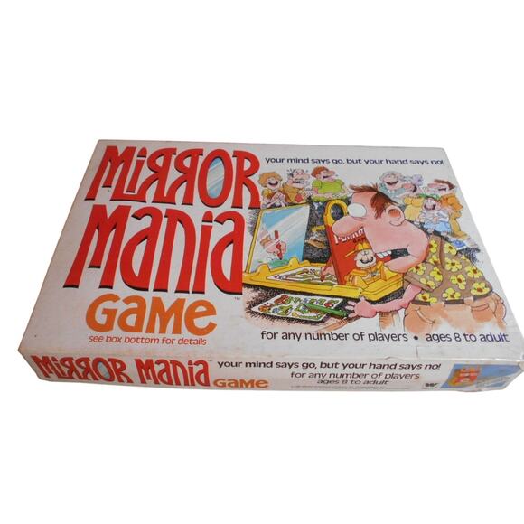 Vintage 1982 Mirror Mania Game Whitman #4835-21 Complete - Picture 1 of 10